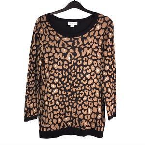 NWT Leopard Print Soft Sweater